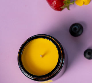 La bougie gourmande : mangue & passion