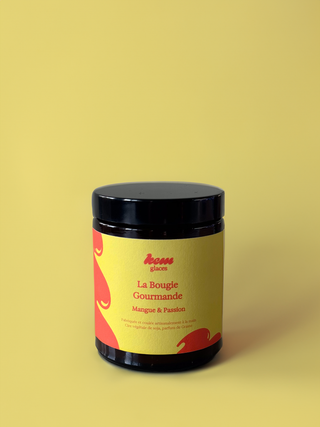 La bougie gourmande : mangue & passion